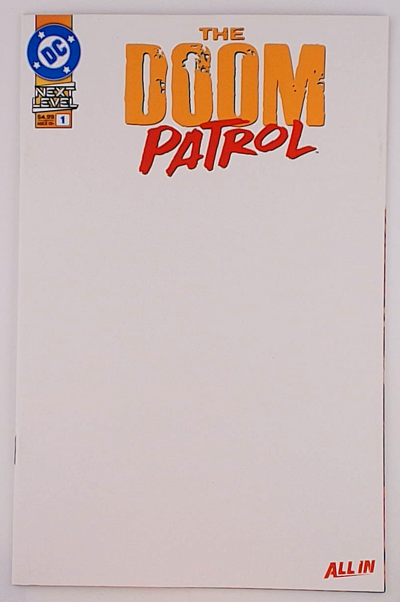 Doom Patrol v.07 #1E Blank
