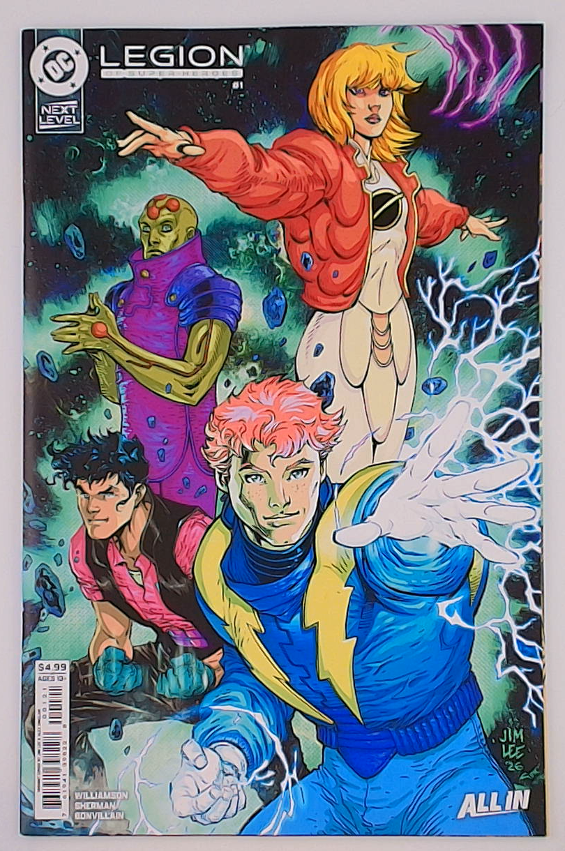 Legion of Super-Heroes v.09 #1B Jim Lee