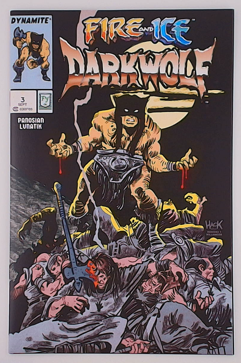 Fire and Ice: Darkwolf #3K Robert Hack