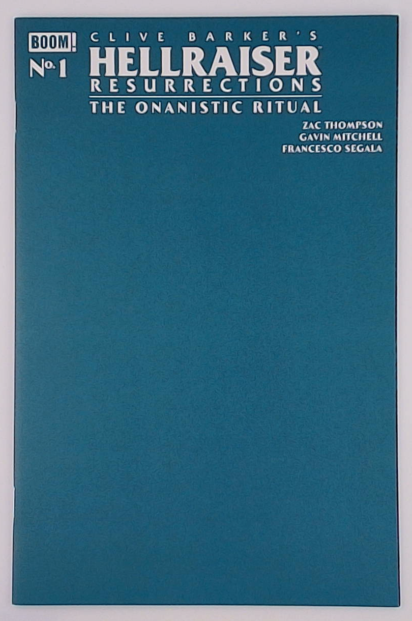 Hellraiser: Resurrections - The Onanistic Ritual #1C Blank