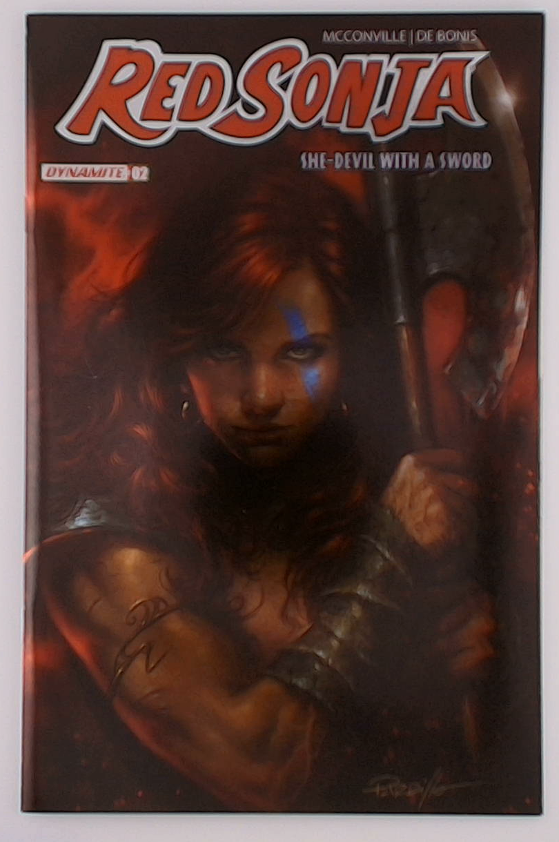 Red Sonja: She-Devil with a Sword #2ZA Lucio Parrillo Foil