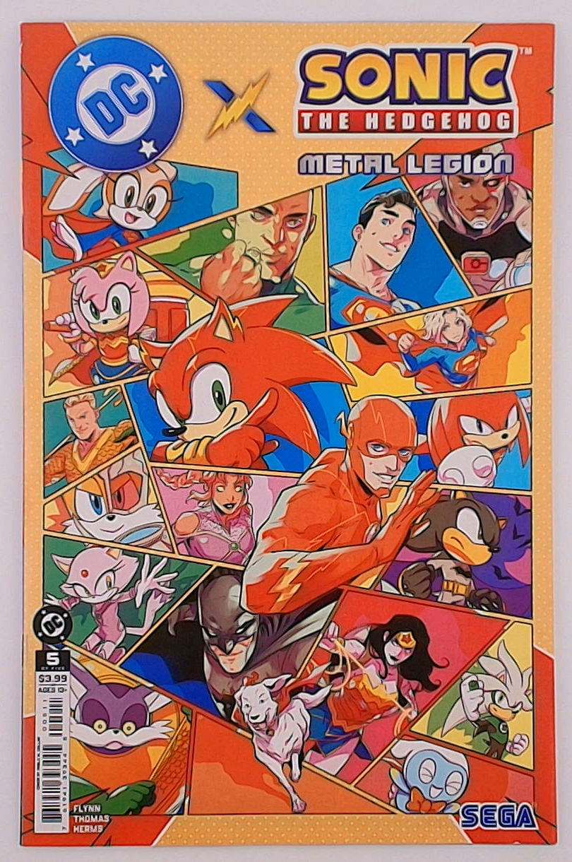 DC x Sonic the Hedgehog: The Metal Legion #5A