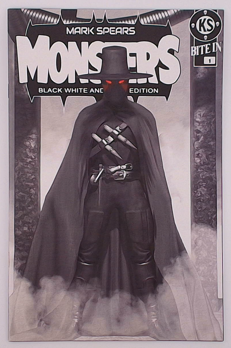 Mark Spears Monsters: Black, White & Dead #1D Mark Spears