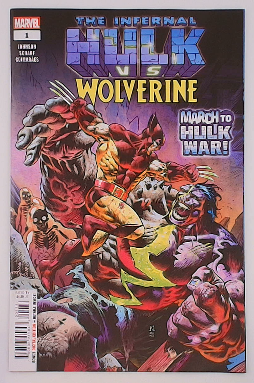 Infernal Hulk vs. Wolverine #1A