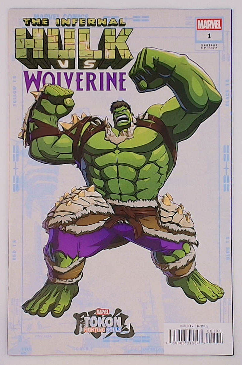 Infernal Hulk vs. Wolverine #1C Marvel Tokon