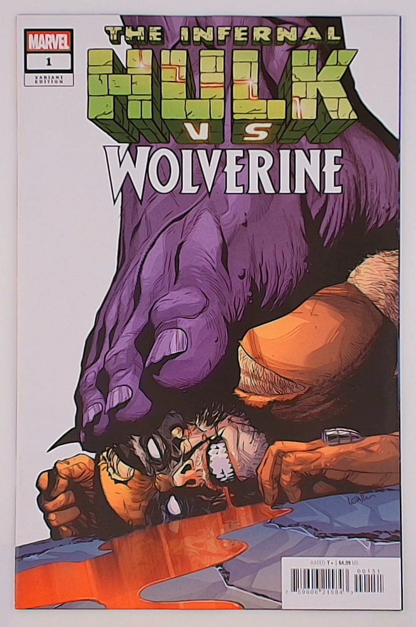 Infernal Hulk vs. Wolverine #1E Leinil Francis Yu