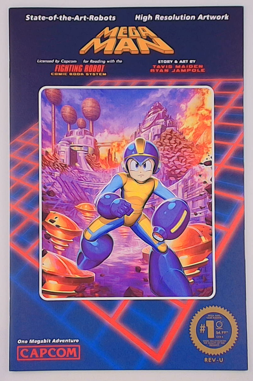 Mega Man: Gear Masters #1E Genzoman (1:5)