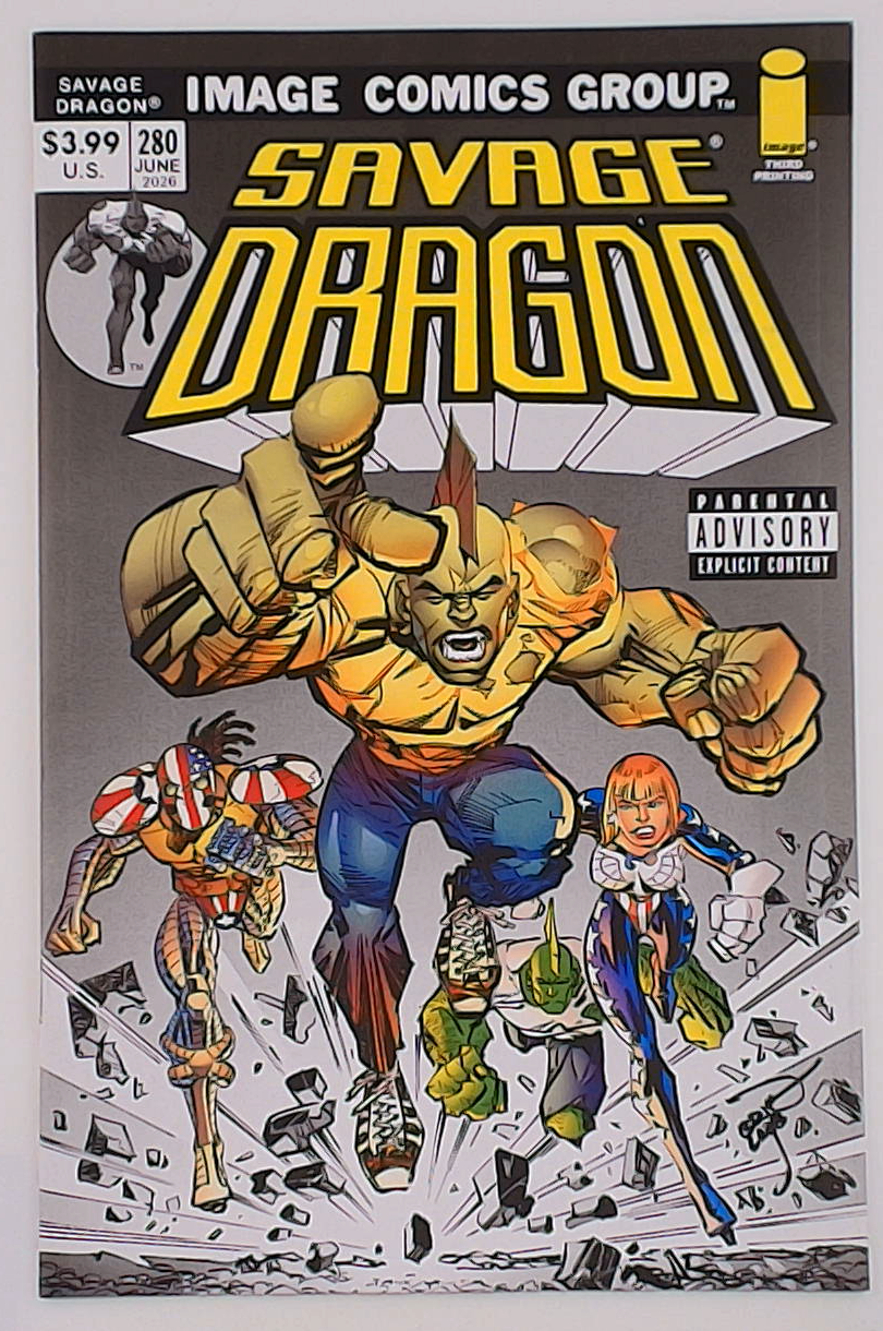 Savage Dragon v.02 #280E 3rd Printing