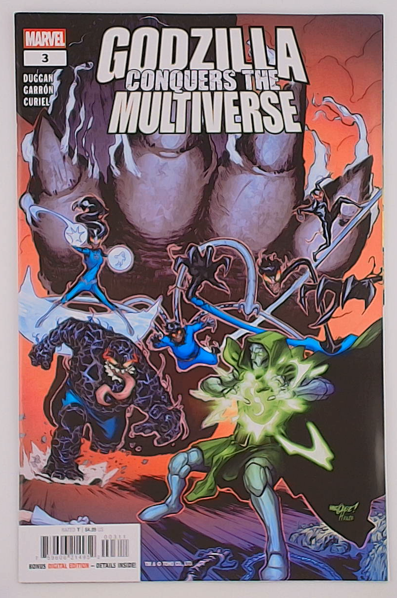 Godzilla Conquers the Multiverse #3A