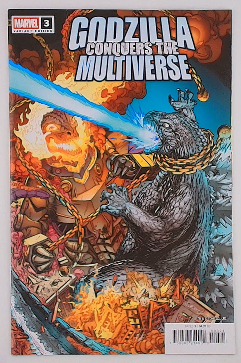 Godzilla Conquers the Multiverse #3B Mark Bagley