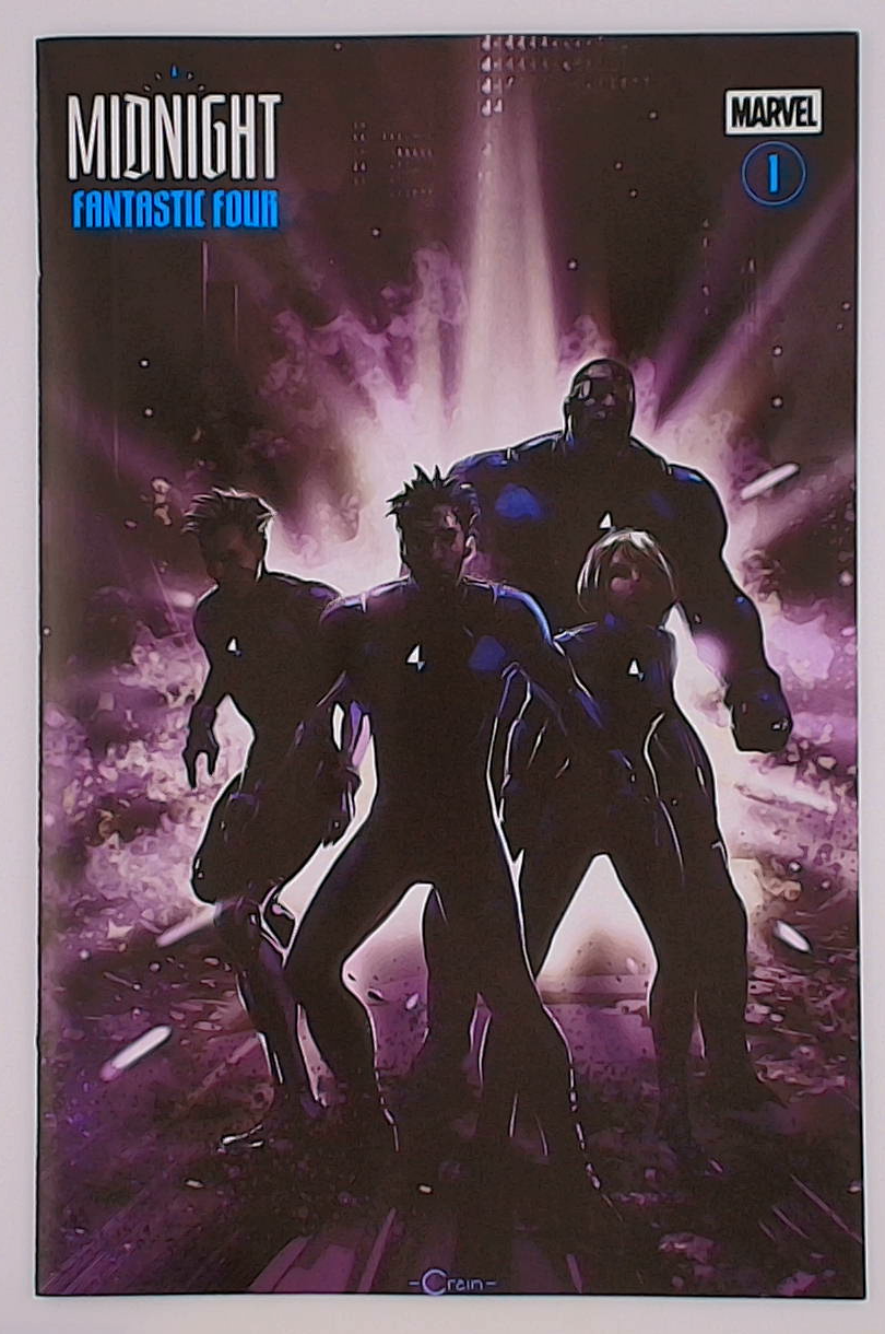 Midnight Fantastic Four #1F Clayton Crain Connecting