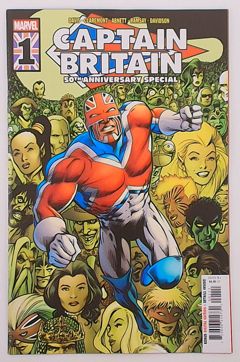 Captain Britain 50th Anniversary Special #1A