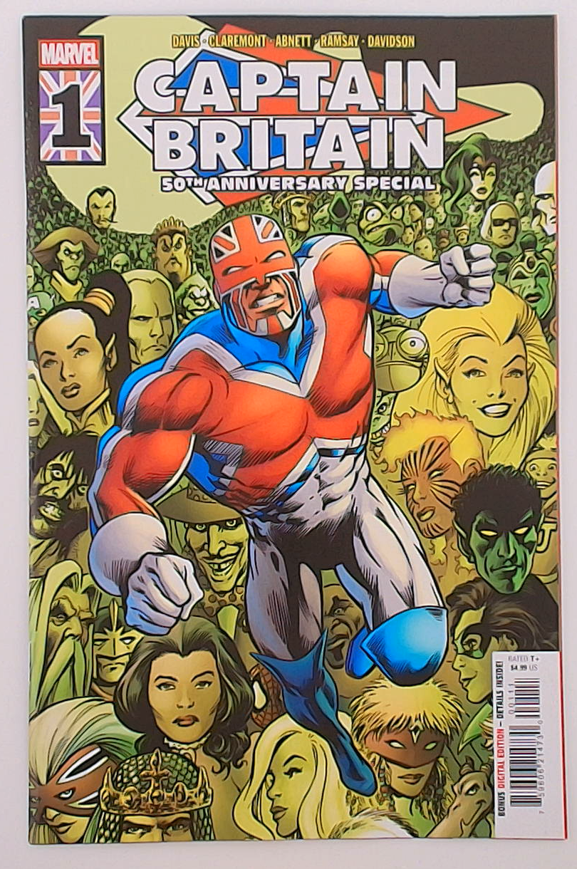 Captain Britain 50th Anniversary Special #1A
