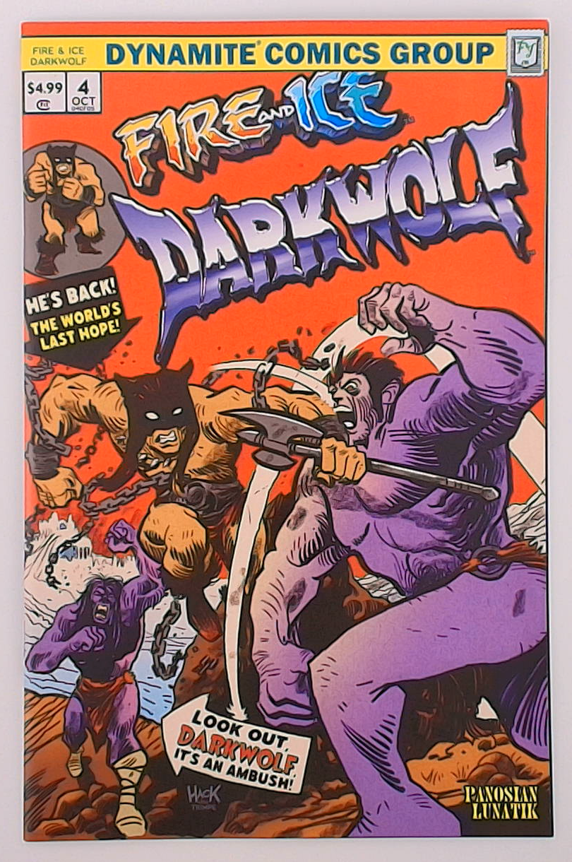 Fire and Ice: Darkwolf #4K Robert Hack