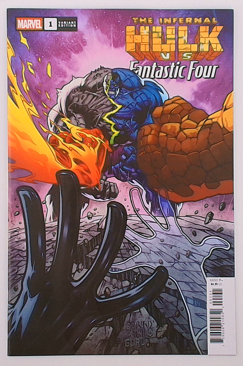 Infernal Hulk vs. Fantastic Four #1C Danny Earls