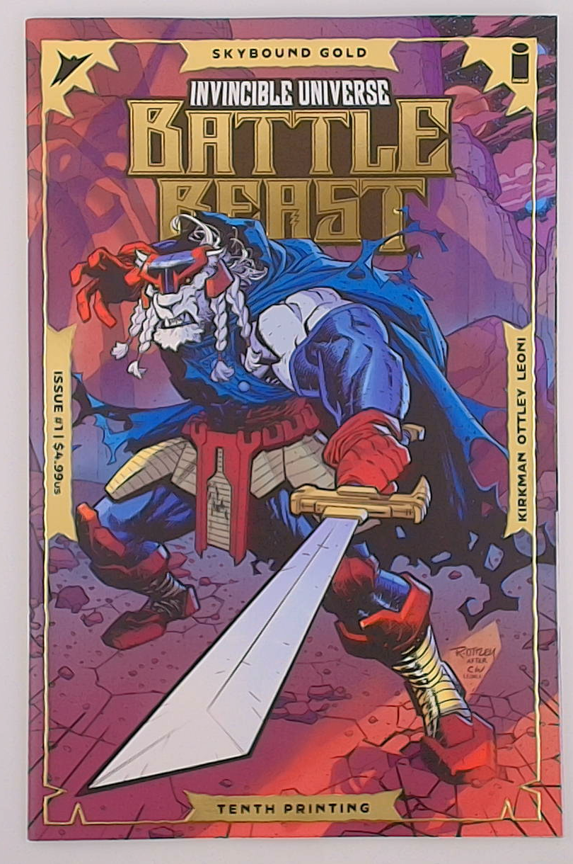 Invincible Universe: Battle Beast #1AS 10th Printing