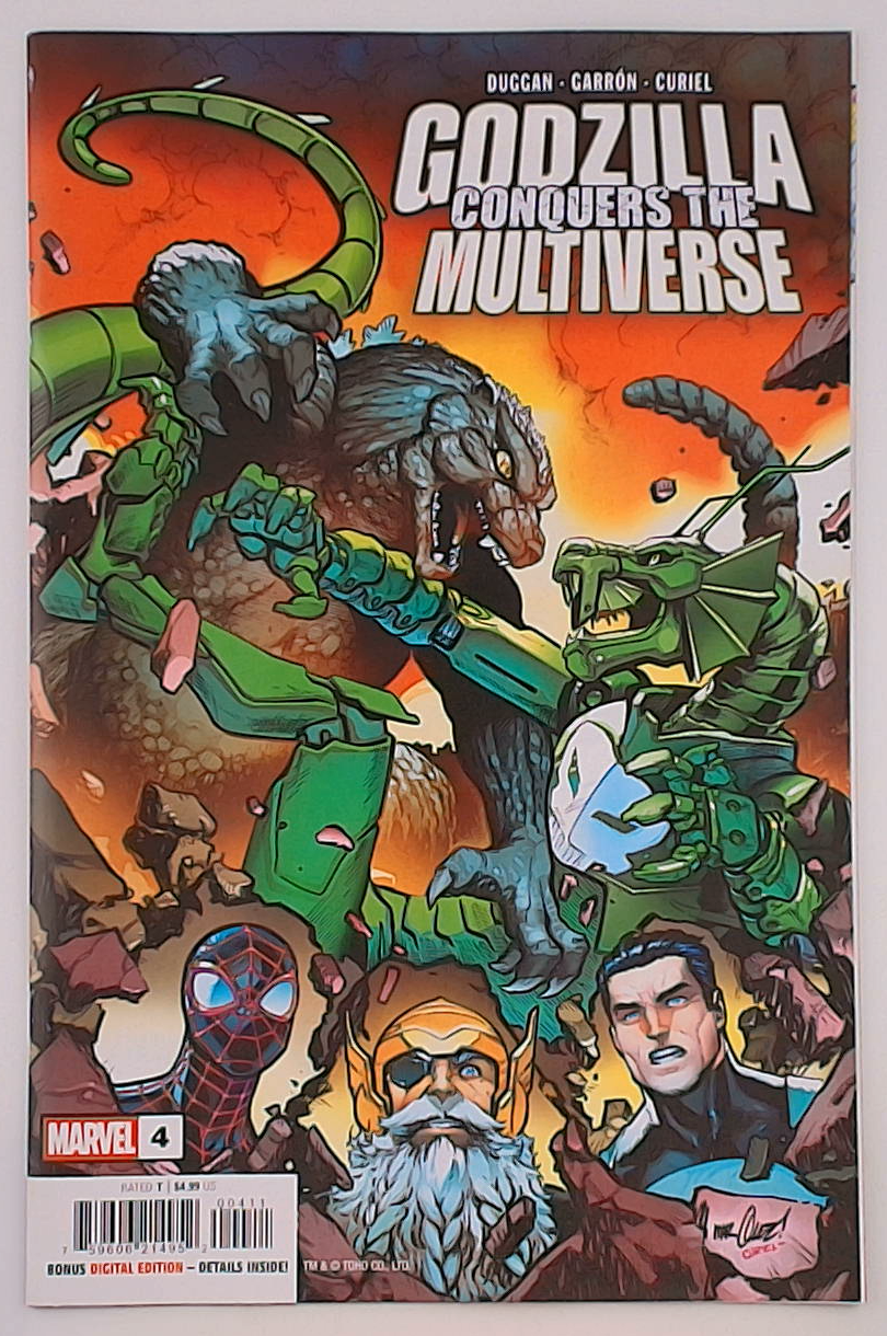 Godzilla Conquers the Multiverse #4A