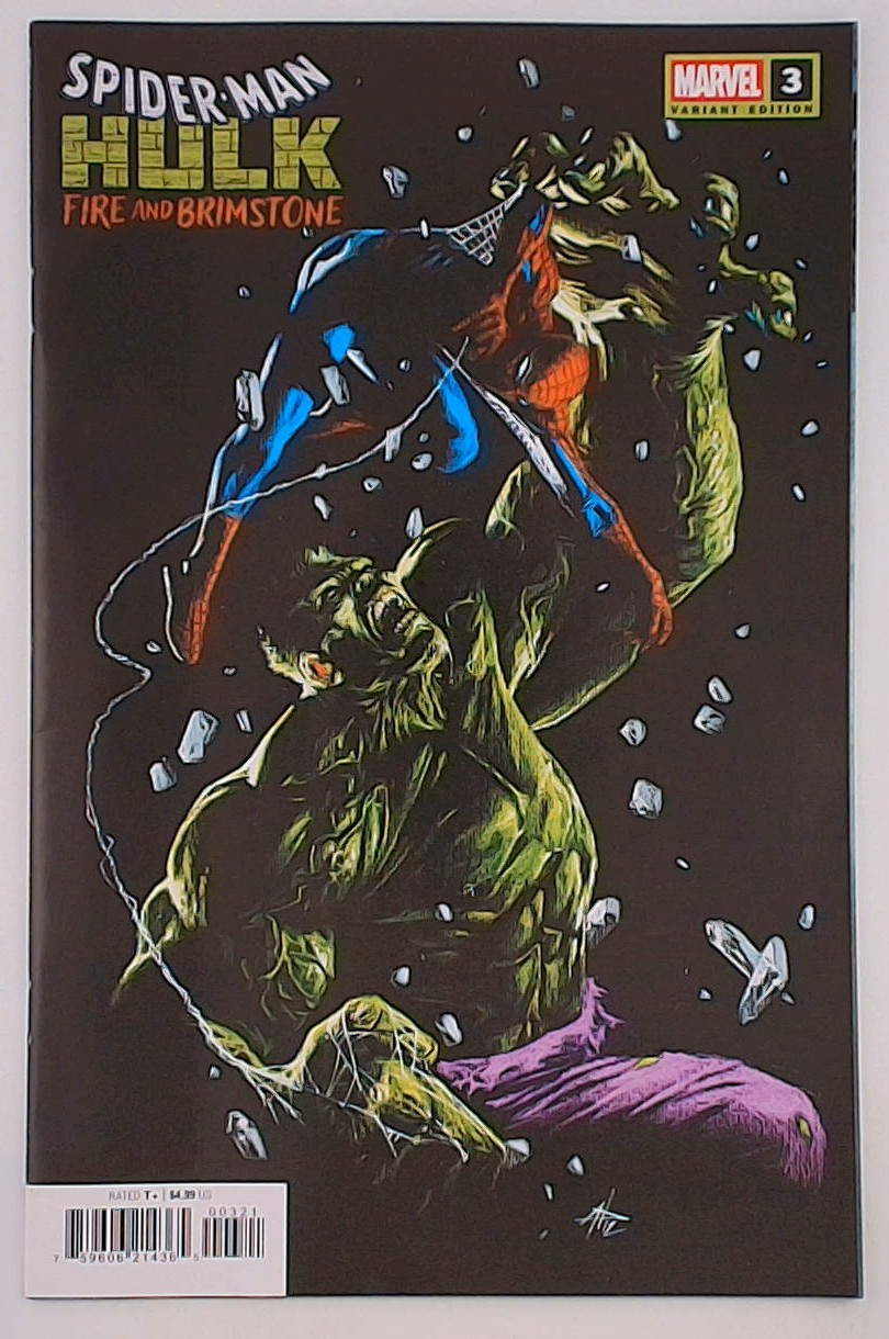 Spider-Man / Hulk: Fire and Brimstone #3B Gabriele Dell'Otto