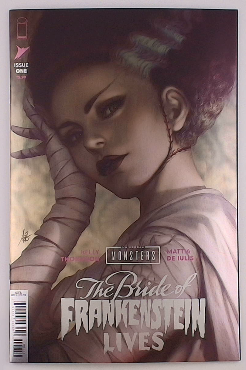 Universal Monsters: Bride of Frankenstein Lives #1J Artgerm Foil