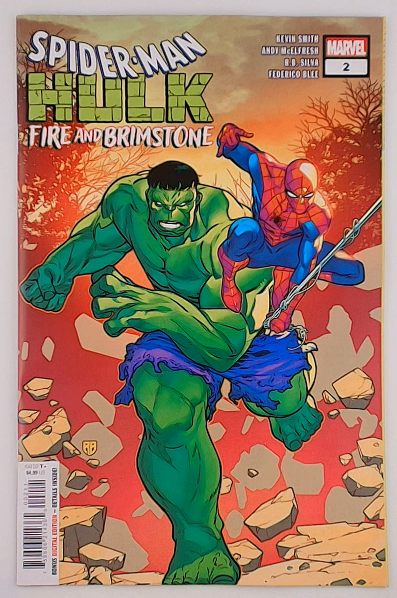Spider-Man / Hulk: Fire and Brimstone #2A